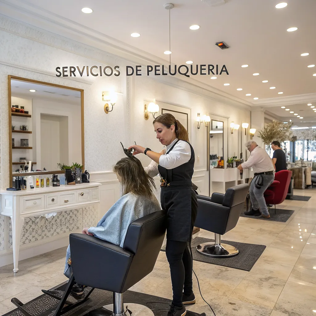 Servicios de peluquería