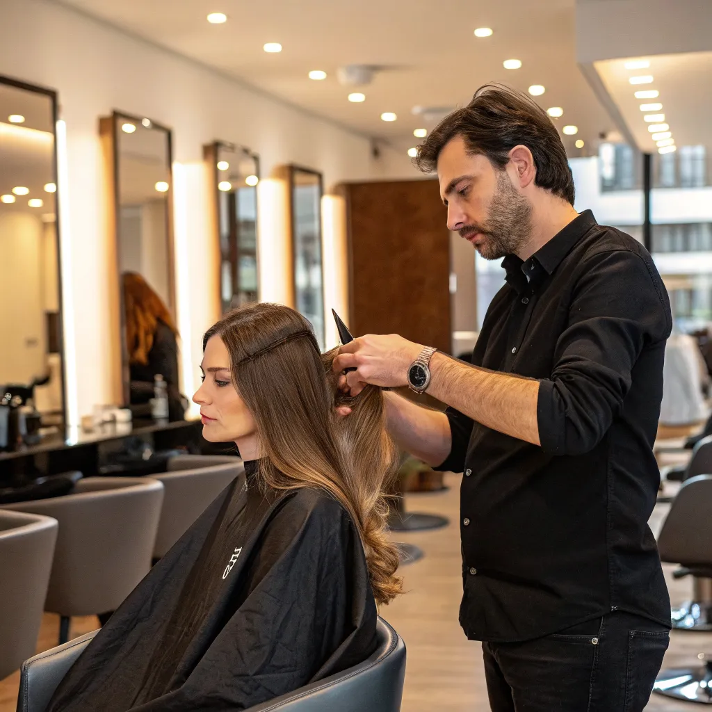 Sesión de peluquería